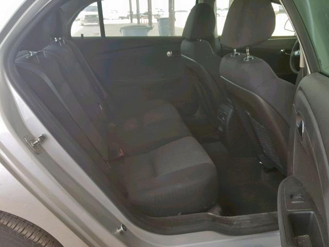 1G1ZC5EU8CF144607 - 2012 CHEVROLET MALIBU 1LT 银色 照片 6