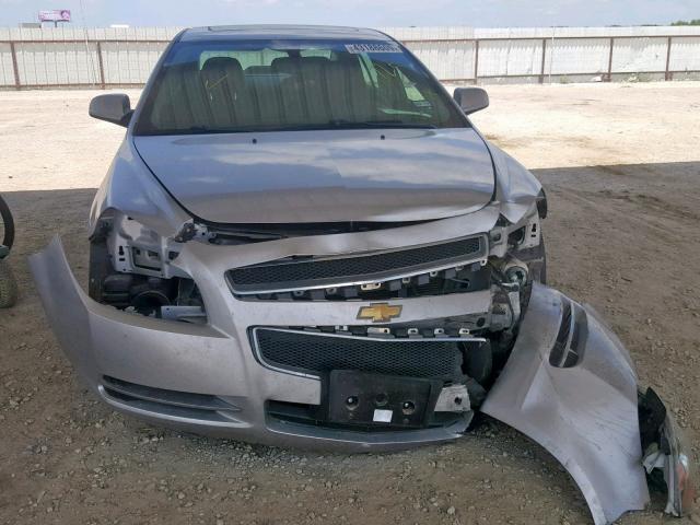 1G1ZC5EU8CF144607 - 2012 CHEVROLET MALIBU 1LT 银色 照片 9