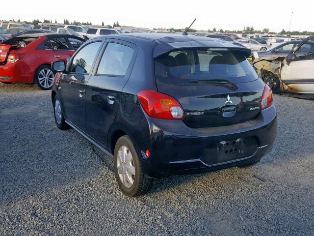 ML32A3HJ0FH044954 - 2015 MITSUBISHI MIRAGE DE BLACK photo 3