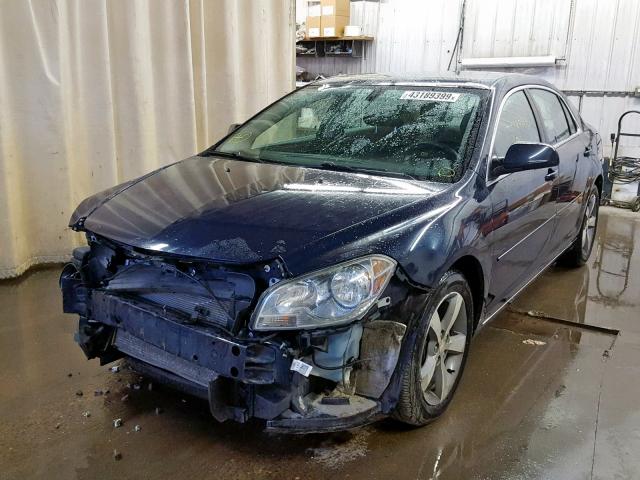 1G1ZC5E10BF201824 - 2011 CHEVROLET MALIBU 1LT 蓝色 照片 2