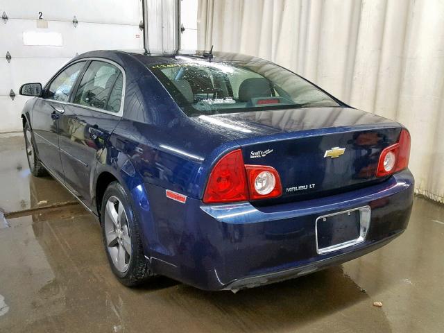 1G1ZC5E10BF201824 - 2011 CHEVROLET MALIBU 1LT 蓝色 照片 3