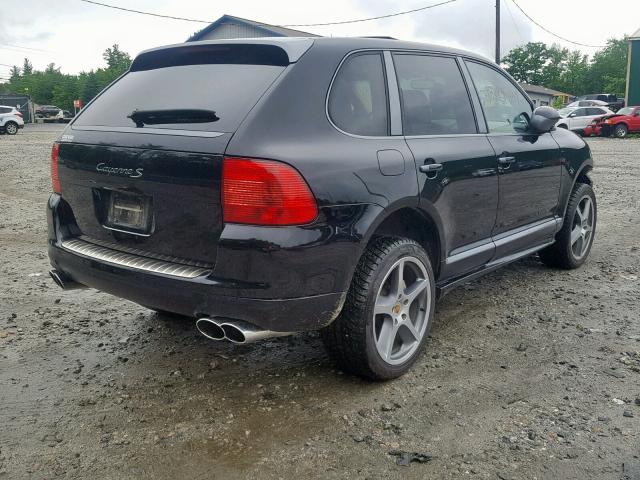 WP1AB29P16LA69487 - 2006 PORSCHE CAYENNE S BLACK photo 4