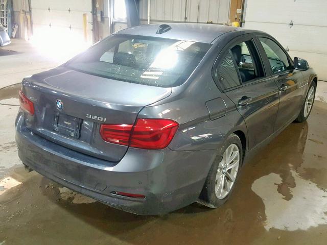 WBA8A3C54GK551486 - 2016 BMW 320 XI CHARCOAL photo 4