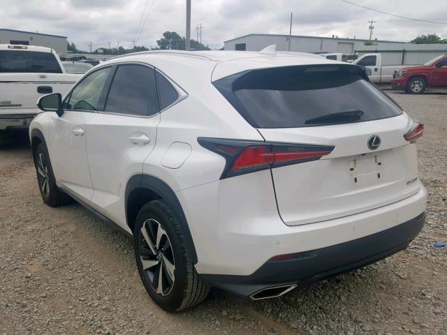 JTJYARBZ5J2101411 - 2018 LEXUS NX 300 WHITE photo 3