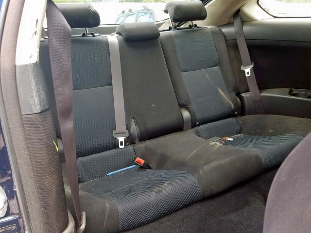 JTKDE167160112482 - 2006 TOYOTA SCION TC ლურჯი ფოტო 6