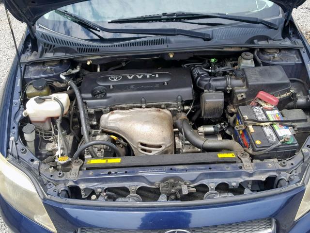 JTKDE167160112482 - 2006 TOYOTA SCION TC ლურჯი ფოტო 7