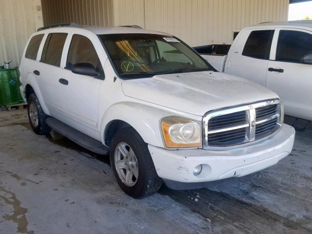 1D4HD48N95F503614 - 2005 DODGE DURANGO SL WHITE photo 1