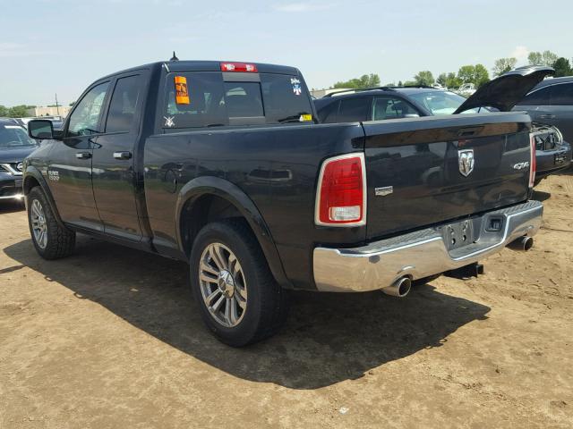 1C6RR7JT4DS634279 - 2013 RAM 1500 LARAM BLACK photo 3