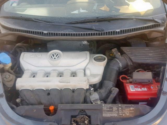 3VWPF31Y26M304629 - 2006 VOLKSWAGEN NEW BEETLE 灰色 照片 7