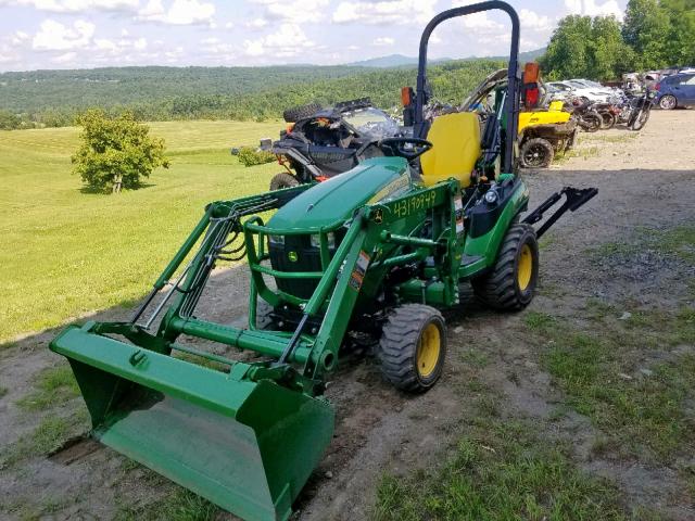 1LV1025RJGG107911 - 2016 JOHN DEERE 1025R GREEN photo 2