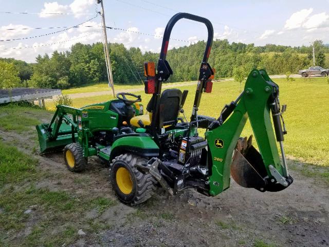 1LV1025RJGG107911 - 2016 JOHN DEERE 1025R GREEN photo 3