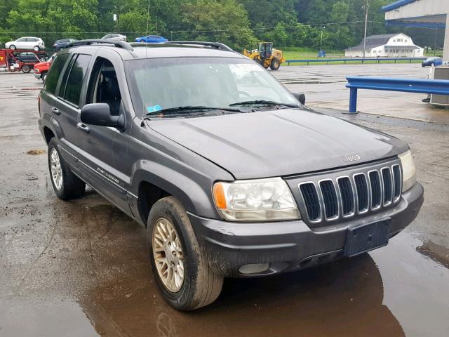 1J4GW58S72C239248 - 2002 JEEP GRAND CHER GRAY photo 1