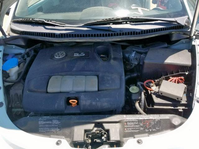 3VWCM31Y84M310663 - 2004 VOLKSWAGEN NEW BEETLE TEAL photo 7