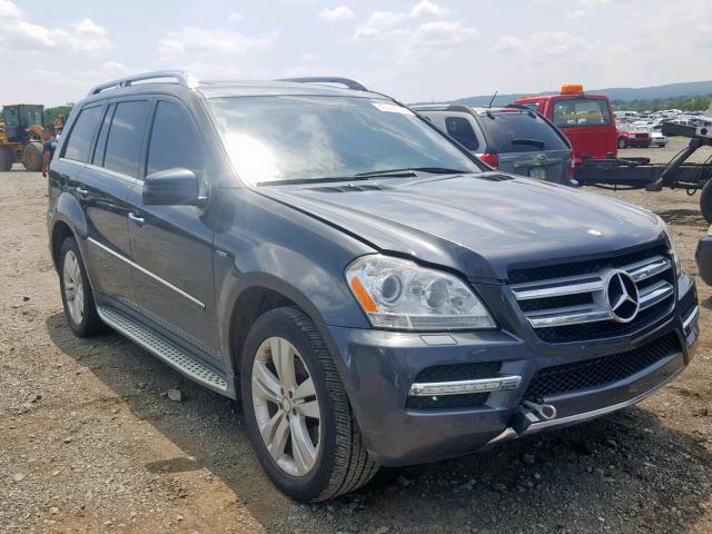 4JGBF2FE2BA737618 - 2011 MERCEDES-BENZ GL 350 BLU GRAY photo 1