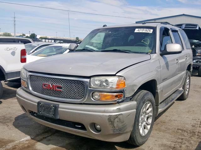 1GKEK63U85J231316 - 2005 GMC YUKON DENA BEIGE photo 2