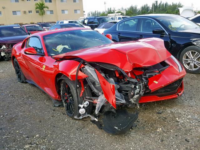 ZFF83CLA5K0242917 - 2019 FERRARI 812 SUPERF RED photo 1