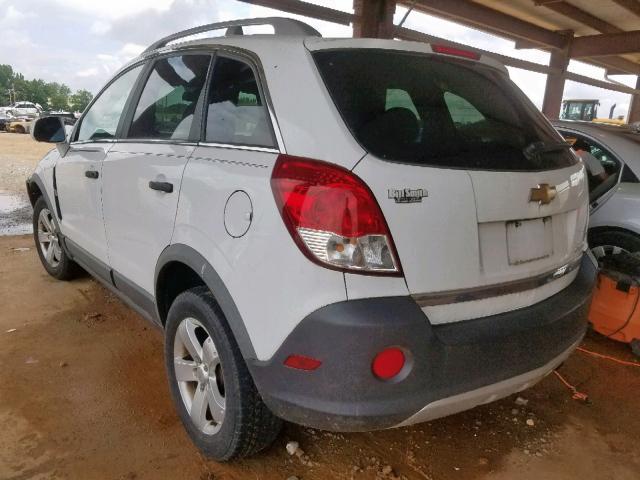 3GNAL2EKXCS568214 - 2012 CHEVROLET CAPTIVA SP WHITE photo 3