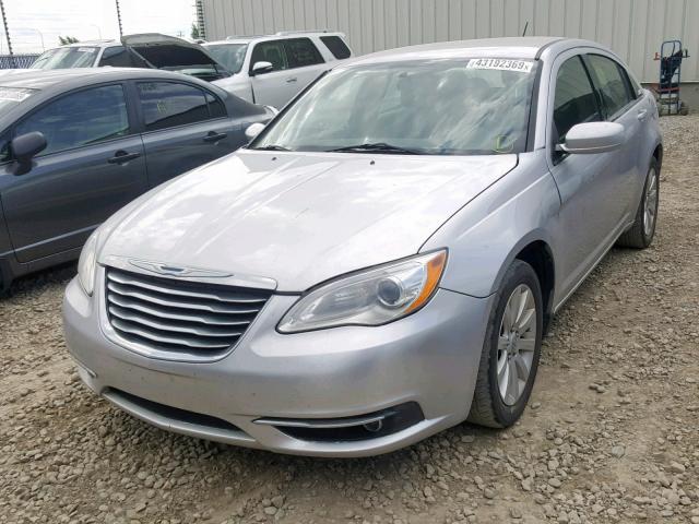 1C3BC1FB9BN607135 - 2011 CHRYSLER 200 TOURIN SILVER photo 2