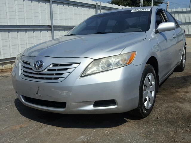 4T1BE46K77U594823 - 2007 TOYOTA CAMRY NEW SILVER photo 2