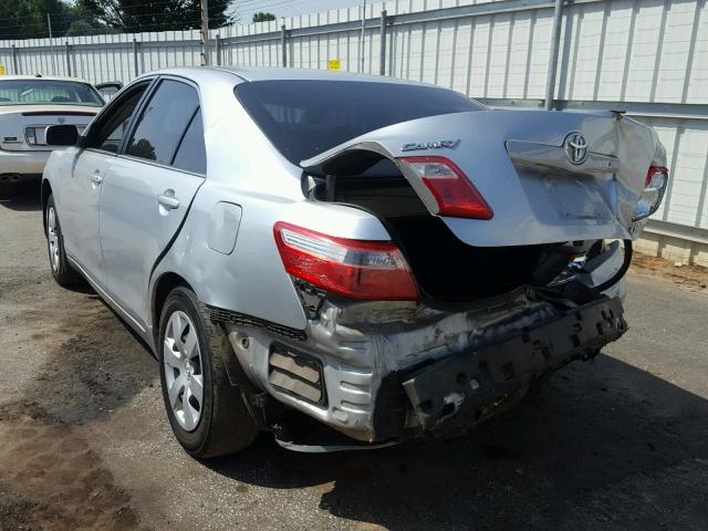 4T1BE46K77U594823 - 2007 TOYOTA CAMRY NEW SILVER photo 3