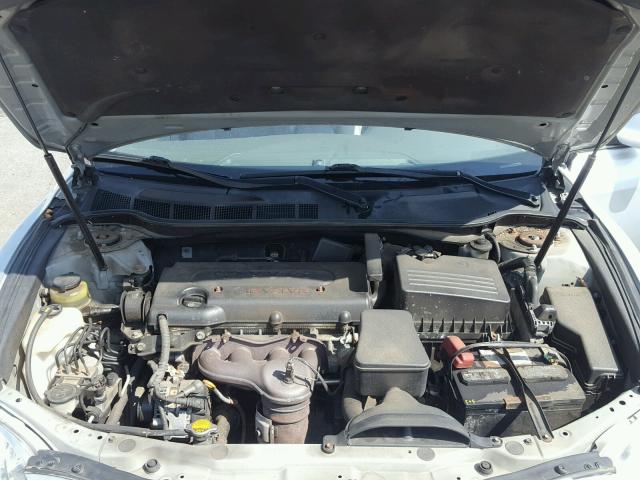 4T1BE46K77U594823 - 2007 TOYOTA CAMRY NEW SILVER photo 7