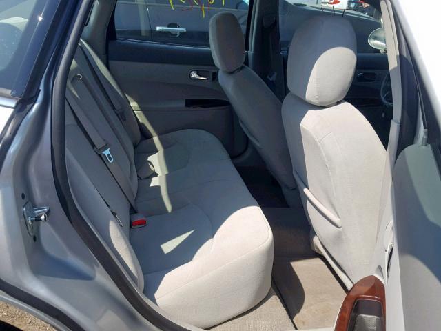 2G4WC582X91171923 - 2009 BUICK LACROSSE C GRAY photo 6