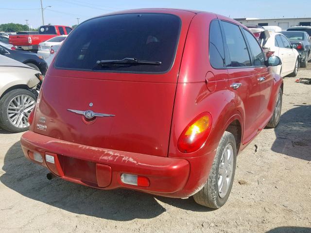 3C4FY58B13T639856 - 2003 CHRYSLER PT CRUISER BURGUNDY photo 4