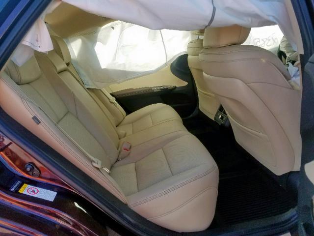 4T1BK1EB1JU267298 - 2018 TOYOTA AVALON XLE BURGUNDY photo 6