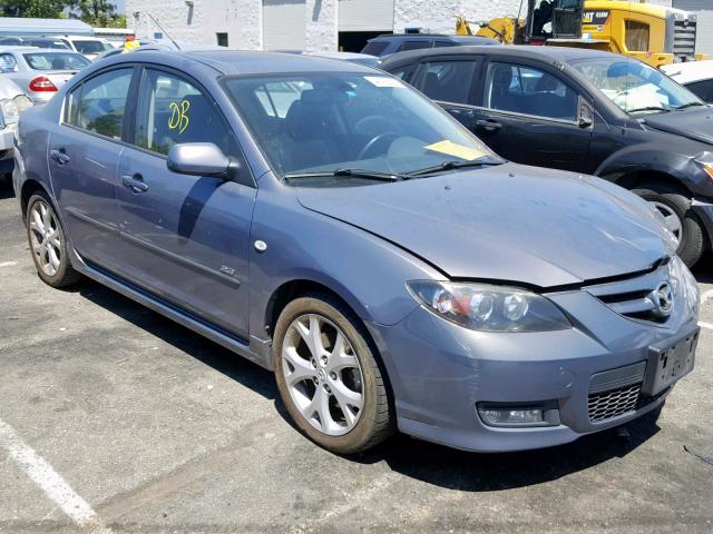 JM1BK324981164292 - 2008 MAZDA 3 S GRAY photo 1