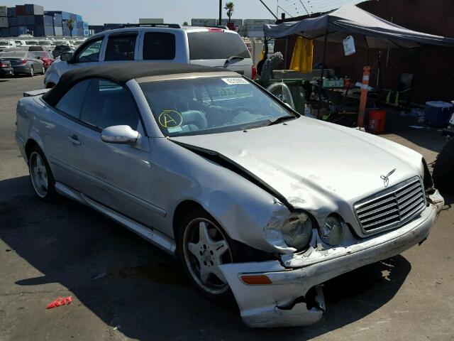 WDBLK70G0YT035014 - 2000 MERCEDES-BENZ CLK 430 SILVER photo 1