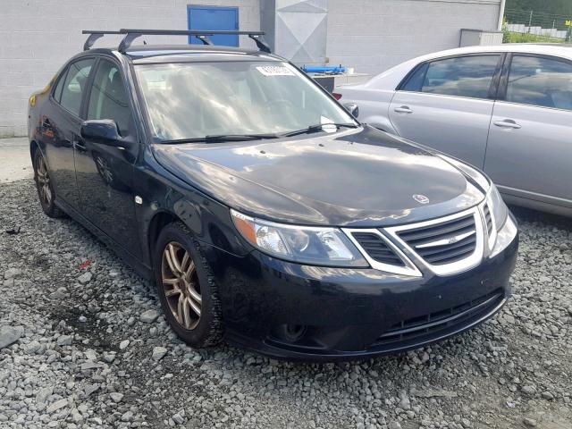 YS3FA4CY1B1308526 - 2011 SAAB 9-3 2.0T BLACK photo 1