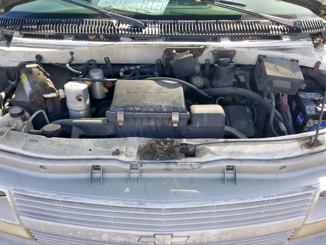 1GCDM19W4YB181445 - 2000 CHEVROLET ASTRO WHITE photo 7