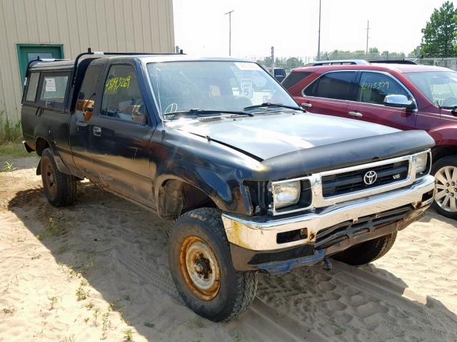 JT4VN13GXR5137159 - 1994 TOYOTA PICKUP 1/2 BLACK photo 1