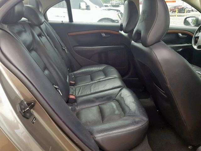 YV1AS982281062248 - 2008 VOLVO S80 3.2 TAN photo 6