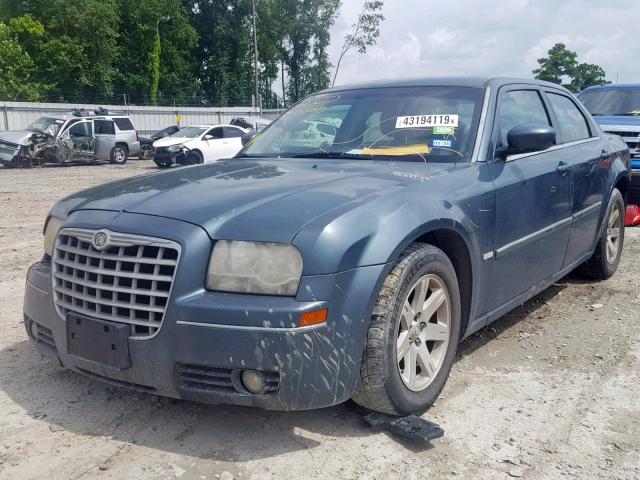 2C3KA53G26H361010 - 2006 CHRYSLER 300 TOURIN TEAL photo 2