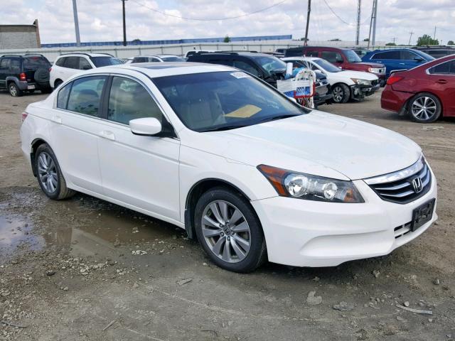 1HGCP2F81CA203982 - 2012 HONDA ACCORD EXL WHITE photo 1