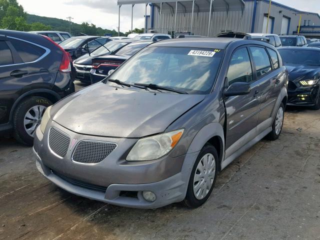 5Y2SL65807Z409106 - 2007 PONTIAC VIBE GRAY photo 2