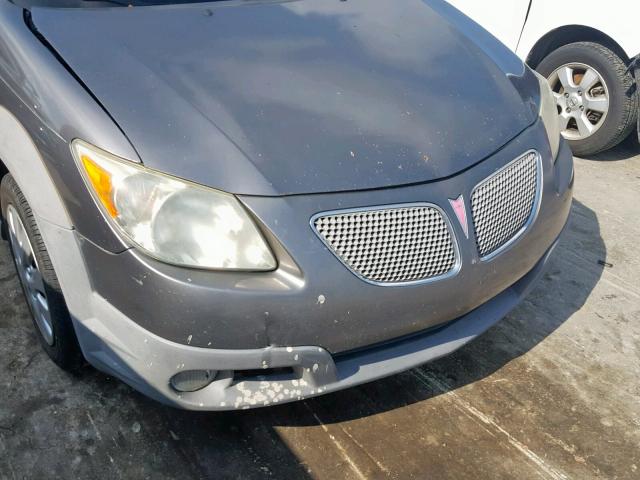 5Y2SL65807Z409106 - 2007 PONTIAC VIBE GRAY photo 9