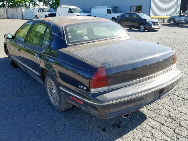 2C3HD56F9RH330328 - 1994 CHRYSLER LHS BLACK photo 3