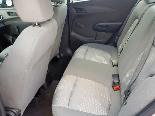 1G1JB5SH2H4164507 - 2017 CHEVROLET SONIC LS 银色 照片 6