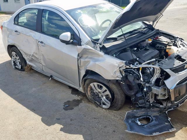 1G1JB5SH2H4164507 - 2017 CHEVROLET SONIC LS 银色 照片 9