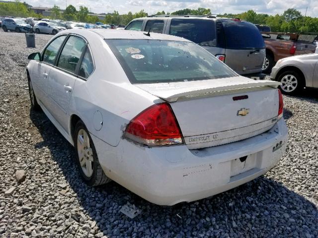 2G1WG5E35C1169549 - 2012 CHEVROLET IMPALA LT თეთრი ფოტო 3