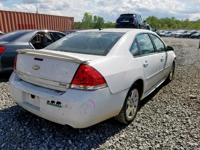 2G1WG5E35C1169549 - 2012 CHEVROLET IMPALA LT თეთრი ფოტო 4