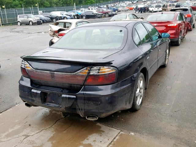 1G2HZ541724237917 - 2002 PONTIAC BONNEVILLE BLACK photo 4