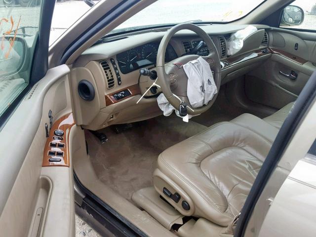 1G4CW54K924141936 - 2002 BUICK PARK AVENU BEIGE photo 9