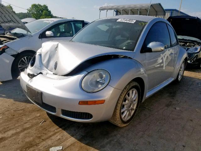 3VWPR31C76M416385 - 2006 VOLKSWAGEN NEW BEETLE ვერცხლისფერი ფოტო 2