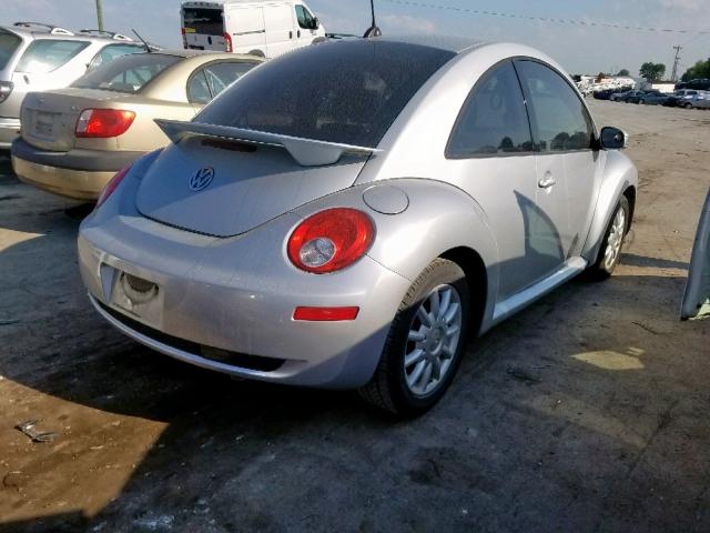 3VWPR31C76M416385 - 2006 VOLKSWAGEN NEW BEETLE ვერცხლისფერი ფოტო 4