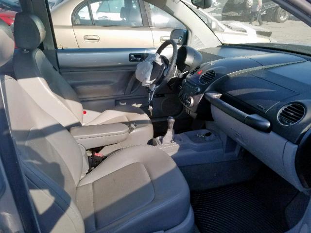 3VWPR31C76M416385 - 2006 VOLKSWAGEN NEW BEETLE ვერცხლისფერი ფოტო 5