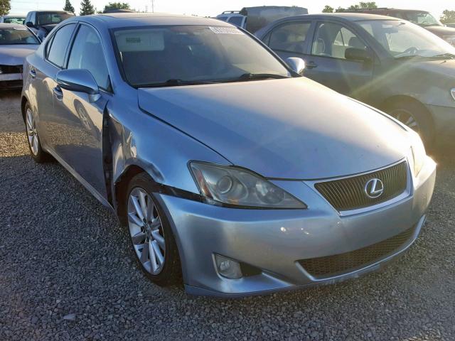 JTHBK262095096024 - 2009 LEXUS IS 250 BLUE photo 1