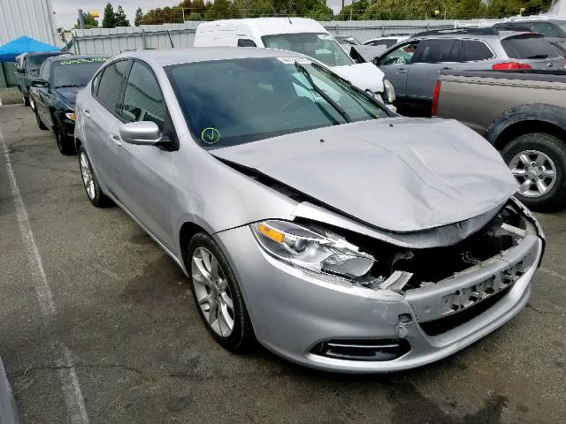 1C3CDFBA9DD188241 - 2013 DODGE DART SXT GRAY photo 1